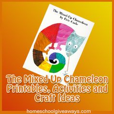 the mixed up chamelon printables, activities and craft ideas