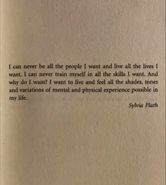 an open book with writing on it and a quote from sylia platht