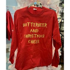 New With Tags. This Item Is From A Smoke Free Home And A Pet Free Space. Offers Are Welcome. Bundle Deals Available. Measurements May Be Provided Upon Request. Harry Potter Christmas Shirt, Harry Potter Christmas, Free Space, Christmas Cheer, Warner Bros, Christmas Sweatshirts, Ugly Christmas, Christmas Shirts, Long Sleeve T Shirt