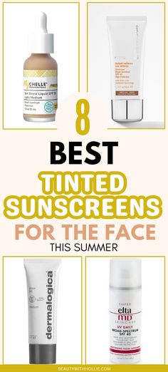 The 10 Best Tinted Sunscreens For The Face in 2024 Best Spf, Skin Care System, Facial Sunscreen, Makeup Must Haves, First Aid Beauty, Broad Spectrum Sunscreen