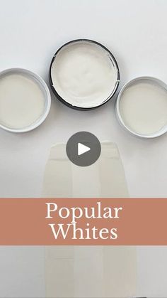 the video shows how to make popular white paint