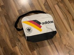 Adidas Germany DFB  Vintage Taschen bag  Retro Backpack Adidas Retro Travel Shoulder Bag Backpack, Retro Travel Backpack, Retro Shoulder Bag For Travel And Back To School, Retro Large Capacity Bags For Back To School, Retro Back To School Bag With Adjustable Strap, Retro Bags With Adjustable Strap For Back To School, Vintage Standard Backpack For Back To School, Vintage Backpack For Back To School, Retro Backpack Bags For Back To School