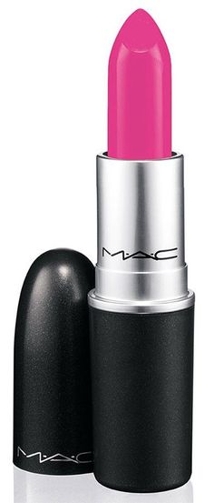 for the perfect 'girls night out' lip try: 'Candy Yum Yum' by M·A·C Mac Lipsticks, Glitter Rosa, Pink Lipstick, I Love Makeup, Pink Lips