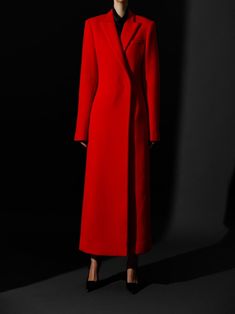 Classic peaked lapel maxi coat made from 100% Italian wool. Classic silhouette in maxi length. Button and pocket details. Model is wearing MINUSEY S. ✔️ Free worldwide express shipping over $100✔️ Loved by 6,500+ customers✔️ Limited edition collections, maximum styleStay ahead of the trend with can’t-find-anywhere-else staples. Your closet will thank you 💕 MINUSEY S = EU 34, US 2 MINUSEY M = EU 36, US 4 100% Italian Wool Dry clean Made in Korea - Model Height: 172cm/5'7" (US 2, EU 34) Waiting List, Maxi Coat, Pocket Detail, Wool, How To Wear, Black