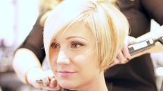 Celebrity Hair Featuring Jamie Eason | Salon Matos Short Stacked Bob Hairstyles, Mermaid Hair Accessories, Hair Cuts 2017, Jamie Eason, Stacked Bob Hairstyles, Chin Length Hair, Medium Short Hair, Celebrity Hair, Bob Haircuts For Women