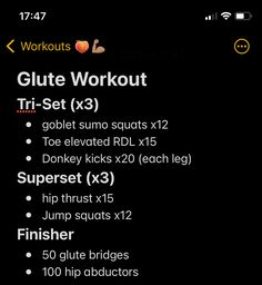 the workout log is displayed in this screenshote screen shot, which shows how to do