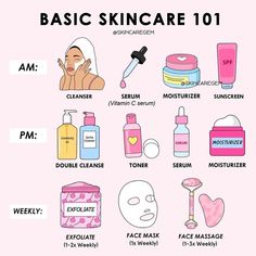 Esthetician Spa, Teknik Makeup, Basic Skin Care, Haut Routine, Affordable Skincare, Skin Care Routine Order, Hygiene Tips, Basic Skin Care Routine, Perfect Skin Care Routine