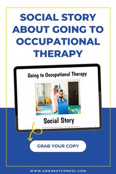 Looking for a social story about occupational therapy? This engaging social story uses full color photos and detailed text to teach kids about what to expect during OT or occupational therapy appointments. The Therapist, The Waiting Room, Teach Kids, Occupational Therapy, Google Slides, Teaching Kids