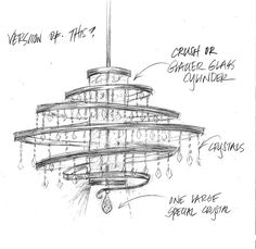 a drawing of a building with different parts labeled in it, including the top and bottom floors