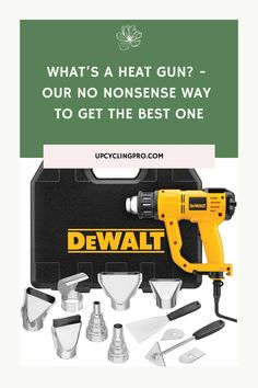 Looking to add a versatile tool to your crafting arsenal? A heat gun is perfect for crafts such as cardmaking, embossing, and DIY projects. Easily manipulate materials like shrink film and wax with precision. Whether you're a seasoned crafter or just starting out, investing in the best heat gun can level up your creativity. Buy a high-quality heat gun today and unlock endless crafting possibilities. Selling Crafts, Stripping Paint, Plastic Moulding, Crafting Tools, This Heat, Creative Games, Must Have Tools, Scrapbooking Diy, Electrical Tools