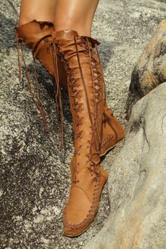 Autumn and Winter flat boots over knee high boots large size boots – bydudecom Over Knee High Boots, Winter Flats, Cosplay Boots, Roman Fashion, Moccasin Boots, Lace Up Flats, Martin Boots, Long Boots, Flat Boots