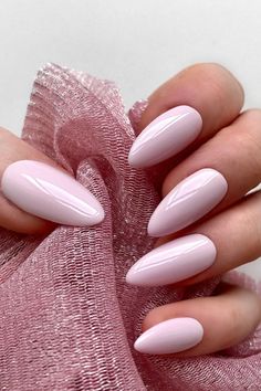 Bridal Nail Designs, Bridal Nail, Pink Gel, Cute Gel Nails, Acrylic Nails Coffin Short, Pink Nail, Pink Acrylic Nails, Neutral Nails, Girls Nails