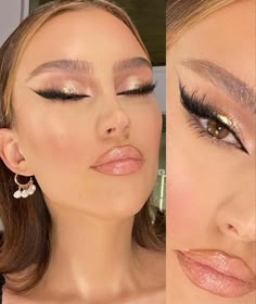 Foxy Eyes, Mekap Mata, Smink Inspiration, Glam Makeup Look, Makijaż Smokey Eye, Glowing Makeup, Glamour Makeup, Make Up Inspo