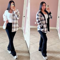 Cozy Up In Style With This Reversible Flannel Jacket. Flannel Shacket, Flannel Jacket, Black Cream, In Style, Sweaters & Cardigans, Cardigans, Berlin, Sweaters For Women, Boutique