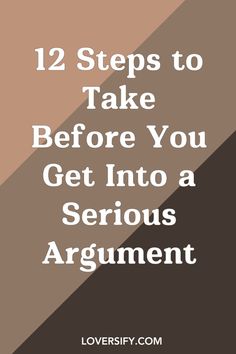 Before diving into a serious argument, these 12 steps can help you approach the conflict with a clear mind and open heart. These steps will guide you in managing emotions, listening actively, and keeping the focus on resolving the issue without damaging your relationship. Relationship Counselling, Movie To Watch, Bonding Activities, Active Listening, 12 Steps