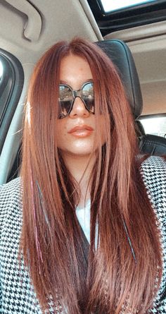 Cowgirl Copper, Hair Tinsel, Copper Hair, Sun Kissed, New Hair, Hair Ideas, Hair Color, Copper, Hairstyles