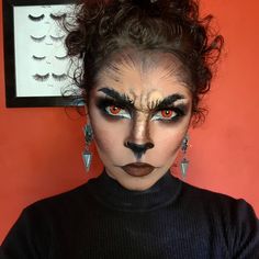 25 Werewolf Makeup Ideas: Easy Tutorials for Men and Women This Halloween Womens Werewolf Costume, Werewolf Woman Costume, Werewolf Makeup Men, Werewolf Costume Women, Werewolf Makeup Female, Werewolf Aesthetic Female, Werewolf Woman, Scary Werewolf