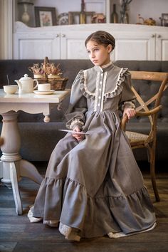 Mina Murray, Elegante Casual, Historical Clothing, Narnia