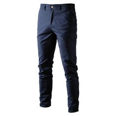 Feel awesome wearing our Men's Casual Cotton Trousers. Designed to make you feel comfortable and fresh. This stylish pant takes the casual street fashion to the next level. Feel it, be it, wear it today. Slim Fit Pants Men, Cotton Casual Pants, Casual Summer Pants, Casual Pants Style, Classic Trousers, Business Pants, Men Trousers, Mens Pants Fashion, Mode Design