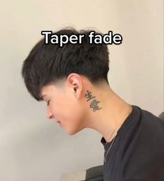 Low Taper Fade Asian Haircut, Low Taper Fade Haircut Asian Men, Asian Crop Top Fade, Flat Asian Hair Men, Low Taper Textured Fringe Asian, Hair Stail, Two Block Haircut, Young Men Haircuts, Drop Fade Haircut