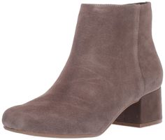 PRICES MAY VARY. 2" Heel height. Inside zip closure. Round toe ankle bootie with block heel detail. 4.5" Shaft height and 10" calf circumference. Eos Ankle Boots, Womens Gray Ankle Boots, Gray Boots Ankle, Justin Boots Womens, Black Snow Boots, Leopard Print Boots, Hiking Shoes Women, Hiking Boots Women, Harness Boots