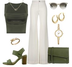 Cute Style Outfits Girly Classy, Green Elegant Outfit, Outfit Soirée, Wellness Photoshoot, Classy Dinner Outfits, Graduation Party Outfit, Virgo Aesthetic, Styling Clothes, Proper Attire