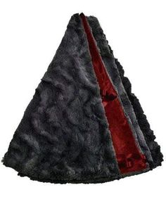 THE CHRISTMAS TREE SKIRT, handmade in Seattle, WA, USA, is a luxurious holiday piece to wrap around the base of your tree. This Tree Skirt is shown in Cuddly Faux Fur in Gray, Slate, Black, Sand, and Ivory with a Satin lining. The Tree Skirt may be ordered 57", 47", or 37" in diameter. Three small satin ties are attached to the edges for a secure placement. Prices are as shown. These pieces are custom made and all sales are final. Looking for more Holiday Cheer? Try out festive Santa Hats! Handm Black Tree Skirt, Arthur Christmas, Faux Fur Tree Skirt, Ruff Collar, Fur Tree, Cozy Coats, Santa Hats, Black Tree, Faux Fur Fabric