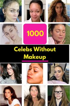 the top 100 celebs without makeup