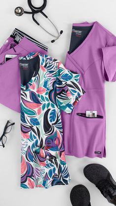 You deserve to treat yourself this Nurses Week to new scrubs you'll love that will help brighten your day. Nurse Outfits, Nursing Scrubs, Ankara Skirt And Blouse