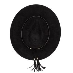 Features: Brim Size: 3.75" 100% polyester Women's one size Faux suede fedora with twisted band, back bow and tassels Luxury Black Fedora For Western-themed Events, Black Brimmed Western Fedora, Black Fedora With Flat Brim For Western-themed Events, Black Artisan Fedora, Adjustable Wide-brim Fedora With Feather Trim, Fall Hats, Black Camel, Twisted Band, Camel Color