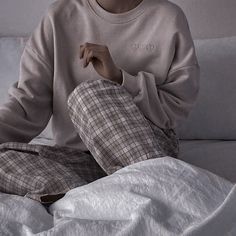 Korean Pajamas, Beige Outfit, Korean Aesthetic, Cute Pajamas, Beige Aesthetic, White Aesthetic, Narnia, Korean Outfits