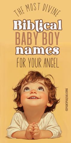 Looking for some beautiful and strong baby boy names from the Bible? Check out this beautiful biblical boy names list! You'll find classical biblical boy names as well as unique and uncommon biblical boy names. Christian boy names with meanings. Hebrew boy names list. Baby boy names inspired by the bible. Classic boy names. Traditional boy names. Biblical names for boys. Male names from the bible. Strong biblical male names and meanings. Biblical boy names Christian. Biblical boy names Hebrew. Biblical boy names rare. Best baby names 2024! Check out the full list of baby names and comment below! Unique Christian Boy Names, Biblical Boy Names With Meaning, Boy Names Christian, Bible Names For Boys, Male Names And Meanings, Boy Names From The Bible, Biblical Names For Boys, Baby Boy Bible Names, Bible Boy Names