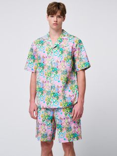 Composition : Number of 60 Digital Prints / Cotton 100%Color : multiCountry of Origin : Republic of Korea Korean Mens Pajamas, Mens Pajamas, Sleepwear Robe, Printed Cotton, Pajamas, Composition, Digital Prints, Mens Outfits, The Originals