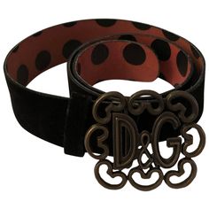 Euc Condition. Approximatelt 38 Inches Long. 35 " Of It Is The Suede Belt Band And The Rest Is The Buckle. Questions? Leave A Comment Below! Suede Belt, Black Belt, Black Red, Dolce And Gabbana, Black And Red, Buckle, Women Accessories, Band, Red