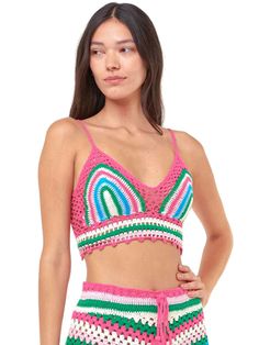 Crochet cotton topMulticolor pattern100% handmadeAdjustable strapsMultisize fit100% cotton Pink Cotton Crochet Top With Crochet Trim, Pink Cotton Crochet Top Trendy, Pink Crochet Trim Cotton Top, Pink Cotton Crochet Top For Vacation, Trendy Multicolor Crochet Beach Top, Multicolor Cotton Crochet Top For Spring, Spring Multicolor Crochet Cotton Top, Spring Multicolor Cotton Crochet Top, Multicolor Cotton Tops With Crochet Trim