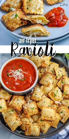 air fryer ravioli Breaded Ravioli Air Fryer, Football Appetizers Air Fryer, Air Fryer Toasted Ravioli Frozen, Easy Air Fryer Finger Foods, Sunday Dinner Ideas Air Fryer, Air Fryer Ravioli Bites, Air Fryer Party Appetizers, Air Fryer Ravioli Recipes, Air Fryer Football Snacks