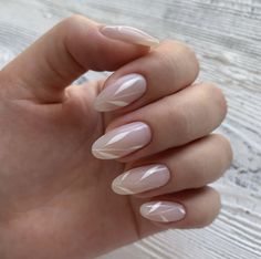 Subtle Nails, Her Nails, Almond Acrylic Nails, Oval Nails, Neutral Nails, Dream Nails