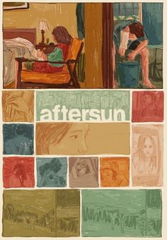 an advertisement for the film aftersun