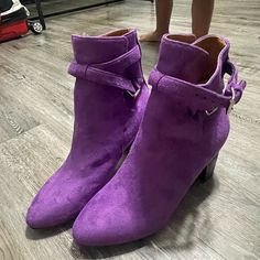 Brand New No Box. Has Fur Inside Purple Boots, Color Purple, Size 10, Women Shoes, Brand New, Boots, Purple, Women Shopping, Color