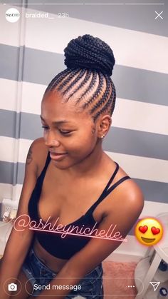 Cornrow Styles, Weave Hairstyles Braided, Afro Braids, Braided Hairstyles For Black Women Cornrows, Feed In Braids Hairstyles, Stitch Braids, Hair Braid Videos, Feed In Braid