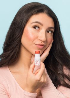 This creamy blush in stick application is easy to apply. Blend it with your fingers or with a makeup sponge for a natural, effortless look. Bonus: Our unique formula also allows multi-use on your lips! Creamy Blush, Blush Application, Cream Blush Stick, Michael Kors Shop, How To Apply Blush, Effortless Beauty, Cream Blush, Makeup Sponge, Effortless Look