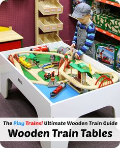 the play trains ultimate wooden train guide is available for toddlers and older children alike