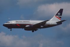 a british airways plane flying in the sky