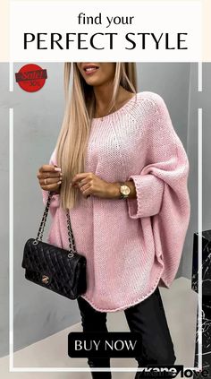 Remember Me Knit Crew Neck Poncho Loose Sweater Remember Me, Loose Sweater, Elevate Your Style, Your Style, Finding Yourself, Crew Neck, Knitting