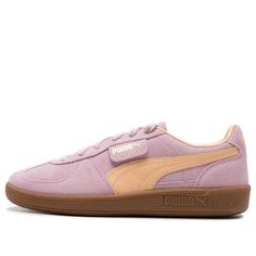 PUMA Palermo Shoes 'Pink Orange Gum' 396463-06 Puma Palermo Pink, Puma Palermo, Pink Pumas, Shoes Pink, Aesthetic Shoes, New Leaf, Stylish Shoes, Outfits Ideas, Stylish Sneakers