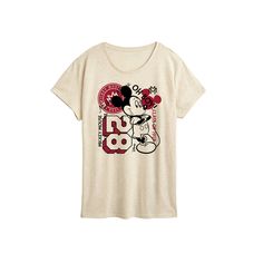 She will love showing off her style with this Disney's Mickey Mouse Women's Collegiate Collage Graphic Tee. © Disney FEATURES Short sleeves CrewneckFABRIC & CARE Solid Color: Cotton ; Heather Colors: Cotton/Polyester Machine wash Imported Size: Large. Color: Beige. Gender: female. Age Group: adult. Collage Graphic, How To Show Love, Disney Mickey Mouse, Disney Mickey, Her Style, Womens Clothing Tops, Fabric Care, Gender Female, Age Group