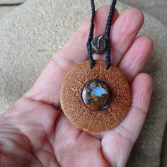 Reversible Boulder Opal King Protea Mandala jewelry, all-natural necklace - NaturesArtMelbourne, flower of life, fibonacci fractal botanical Fibonacci Fractal, Natural Necklace