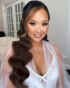 Here's the bridal beauty inspo you needed to see 💍✨ Gorgeous bride @_angelasaporito looked timeless in #NoirFairyLite. This lash adds just enough volume to add depth and dimension to the eyes 😍 Stunning glam by @chriscianciartistry 💄 Lash Style, Beauty Inspo, Bridesmaid Makeup, Bridal Beauty, Makeup Inspo, The Eye