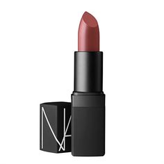 a red lipstick with the letter n on it