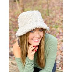 A favorite C.C hat style now available for the fall and winter! How adorable is this bucket hat in SHERPA! We added the rubber patch on front to make this hat's on-trend vibe - perfection! Sherpa Bucket Hat, Cc Hats, Mulberry Street, Cc Beanie, Rubber Patch, Hat Style, Black Camel, Fisherman Hat, Hat Making